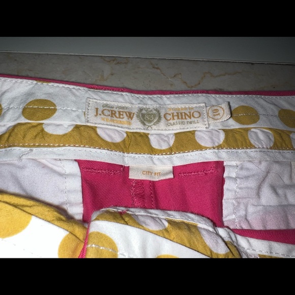NWOT. J. Crew Pink Chino Shorts 5” - Picture 3 of 4